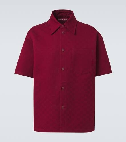 GG cotton jacquard oversized shirt - Gucci - Modalova