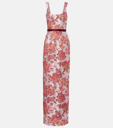 Vestido de fiesta Robin de brocado floral - Markarian - Modalova