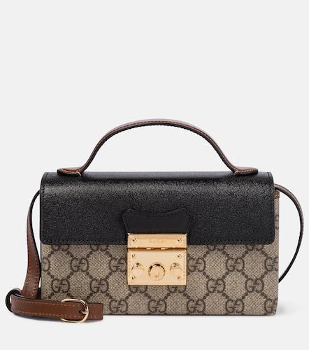 Borsa Padlock Mini in tessuto e pelle - Gucci - Modalova