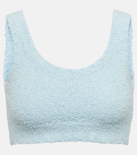 Birdy cotton-blend knit bralette - Rotate - Modalova