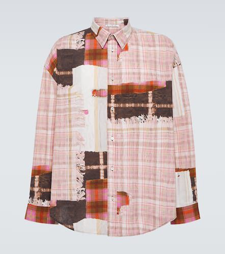 Camicia in cotone con stampa - Acne Studios - Modalova