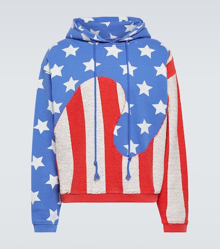 ERL Stars and Stripes cotton hoodie - ERL - Modalova