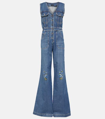 Etro Jumpsuit aus Denim - Etro - Modalova