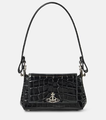 Bolso al hombro Hazel Small de piel grabada - Vivienne Westwood - Modalova