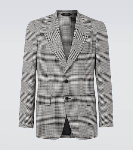 Tom Ford Blazer Shelton a cuadros - Tom Ford - Modalova