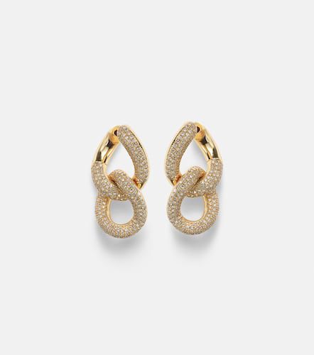 Kt earrings with diamonds - Shay Jewelry - Modalova