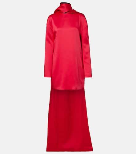 Abito da cocktail asimmetrico in crÃªpe con foulard - Tom Ford - Modalova