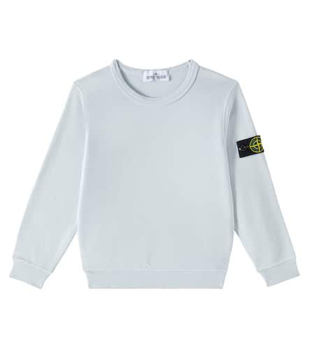 Compass cotton sweatshirt - Stone Island Junior - Modalova