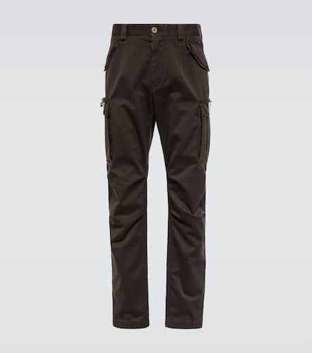 Garment-dyed cotton cargo pants - Dolce&Gabbana - Modalova