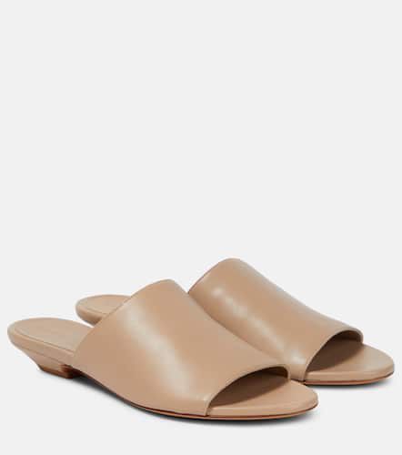 Khaite Marion leather slides - Khaite - Modalova