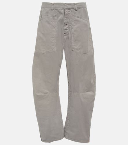 Shon high-rise twill pants - Nili Lotan - Modalova