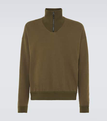 Cotton and cashmere half-zip sweater - Loro Piana - Modalova