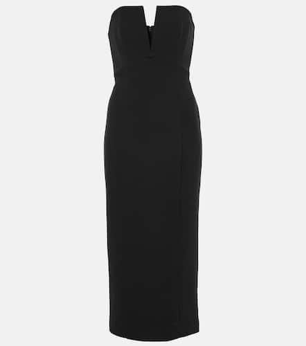 Vestido midi en mezcla de seda - Roland Mouret - Modalova