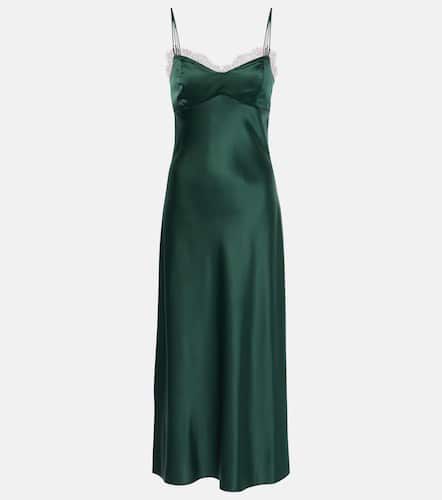 Bixie silk-blend satin slip dress - Veronica Beard - Modalova