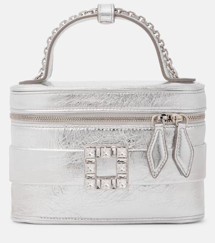 Bolso neceser de piel metalizada - Roger Vivier - Modalova