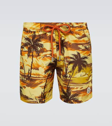 Moncler Bedruckte Shorts - Moncler - Modalova