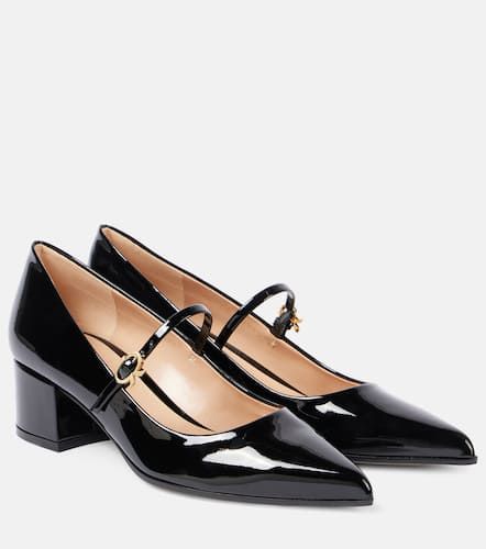 Ribbon patent leather Mary Jane pumps - Gianvito Rossi - Modalova