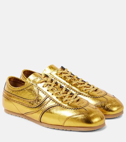 Sneakers aus Metallic-Leder - Dries Van Noten - Modalova