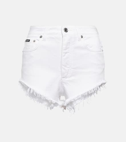 Portofino cotton and silk shorts - Dolce&Gabbana - Modalova