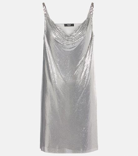 Versace Metallic minidress - Versace - Modalova