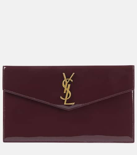 Clutch Uptown de charol - Saint Laurent - Modalova