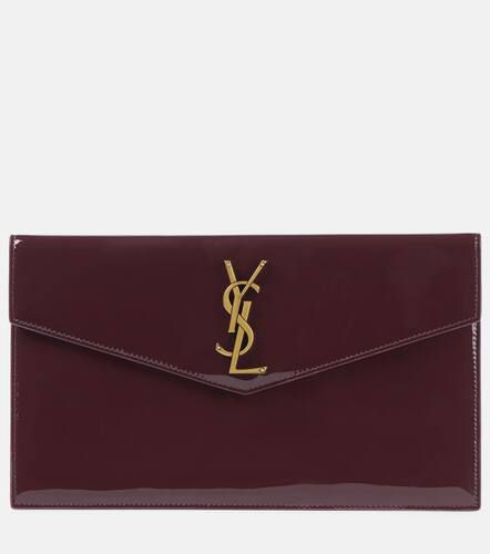 Clutch Uptown in vernice - Saint Laurent - Modalova