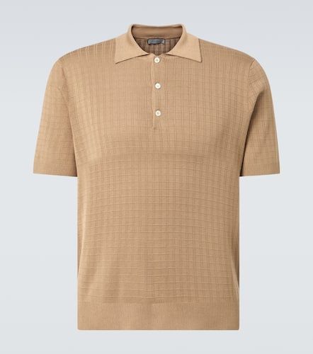 Canali Polo de seda y algodón - Canali - Modalova