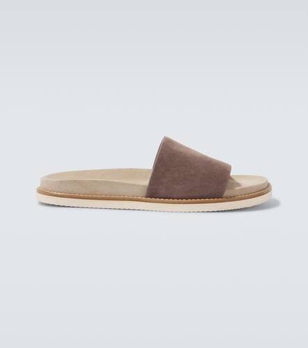 Slippers aus Veloursleder - Brunello Cucinelli - Modalova