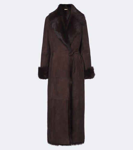 Giacca Joni in shearling - Nour Hammour - Modalova