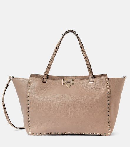 Shopper Rockstud Medium in pelle - Valentino Garavani - Modalova