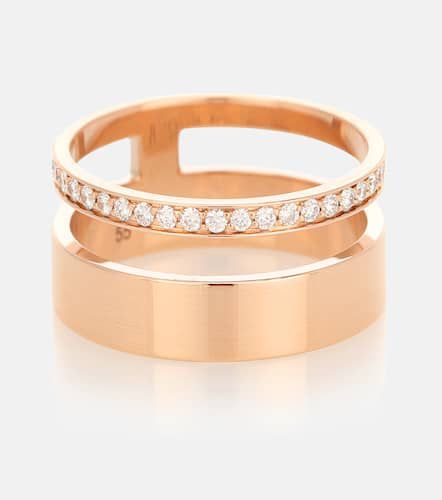 Anillo Berbere Module de oro rosa de 18 ct con diamantes - Repossi - Modalova