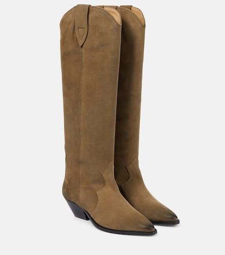 Botas cowboy Denvee de ante - Isabel Marant - Modalova