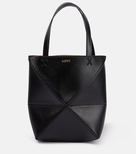 Puzzle Fold Mini leather tote bag - Loewe - Modalova
