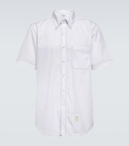 Camisa de popelín de algodón - Thom Browne - Modalova