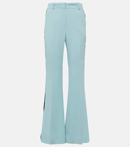 Velvet-trimmed cady flared pants - Nina Ricci - Modalova