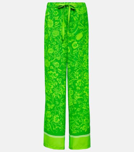 Gucci Floral wide-leg pants - Gucci - Modalova