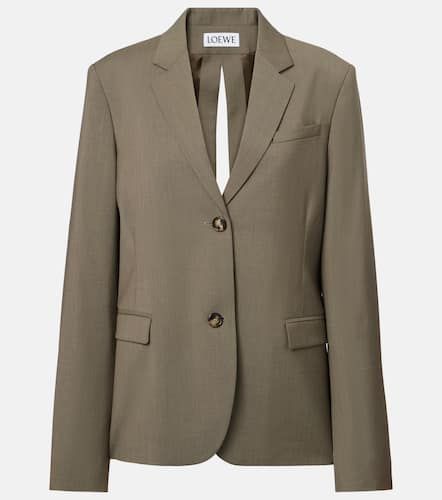 Loewe Blazer en laine vierge - Loewe - Modalova