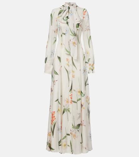 Abito lungo Lilith con stampa floreale - Leo Lin - Modalova