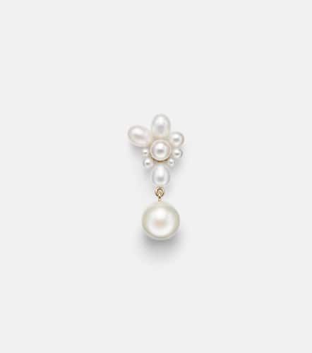 Amis Fleur 14kt single earring with freshwater pearls - Sophie Bille Brahe - Modalova