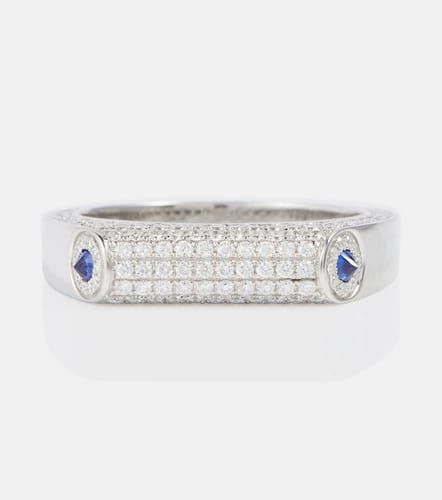 Grace 14kt ring with diamonds and sapphires - Rainbow K - Modalova