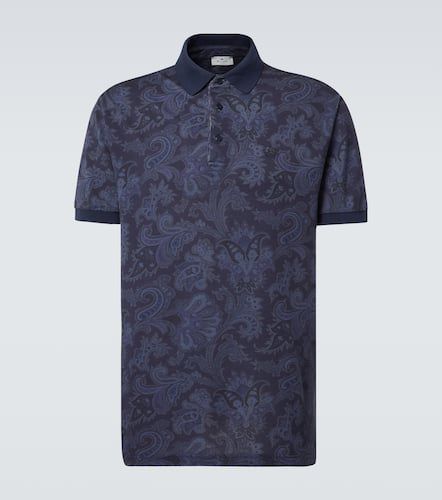 Etro Polo de algodón con paisley - Etro - Modalova