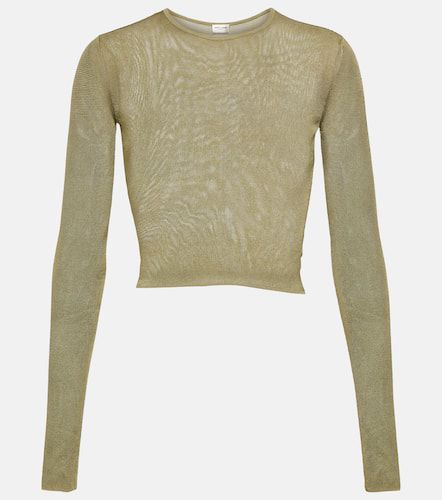 Saint Laurent Cropped-Top - Saint Laurent - Modalova