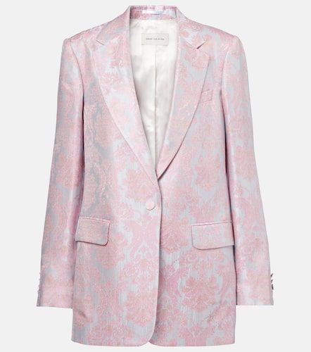 Blazer en jacquard à fleurs - Dries Van Noten - Modalova