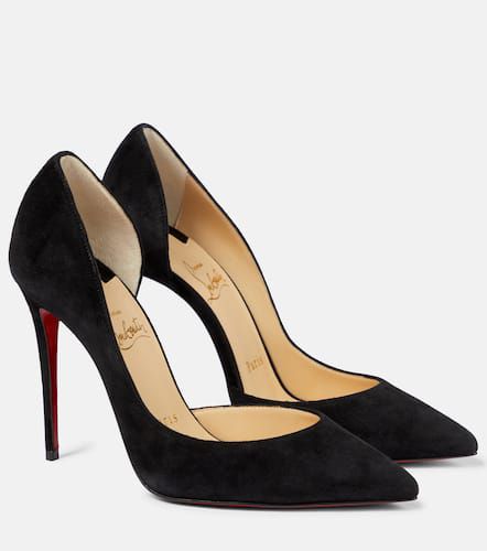 Pumppie 85 suede pumps in grey - Christian Louboutin