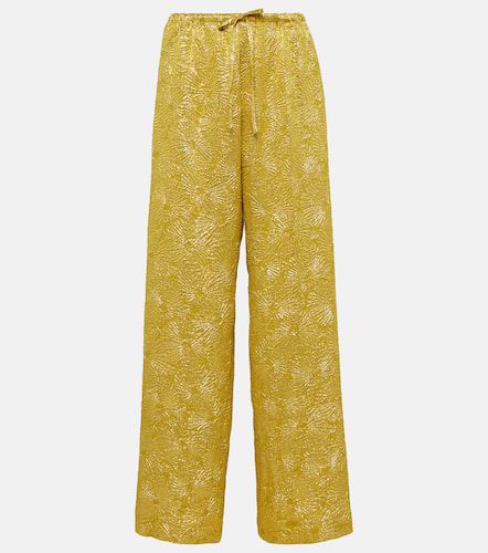 Pantalones anchos Puvis florales - Dries Van Noten - Modalova