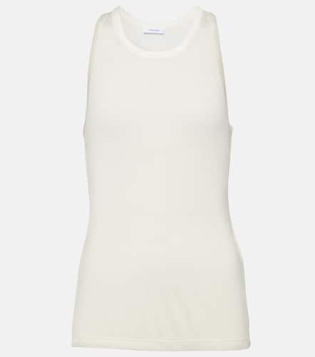 Silk and cupro jersey tank top - Ferragamo - Modalova