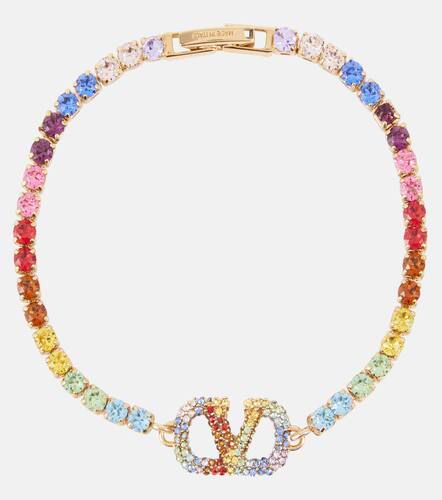 Armband VLogo Rainbow mit Kristallen - Valentino - Modalova