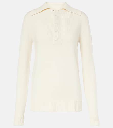 Wool and cashmere polo sweater - Plan C - Modalova