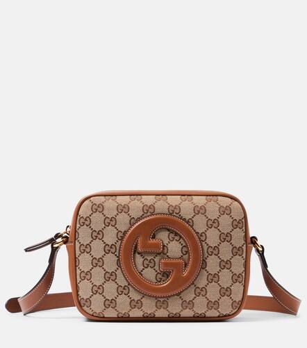 Borsa a spalla Blondie Mini in canvas GG con pelle - Gucci - Modalova