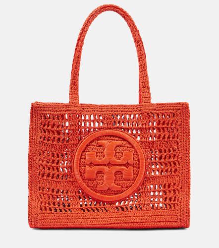 Ella Small crochet raffia tote bag - Tory Burch - Modalova